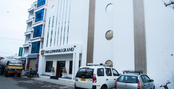 The Gopinivas Grand Hotell Kanyakumari Exteriör bild