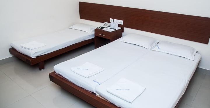 The Gopinivas Grand Hotell Kanyakumari Exteriör bild